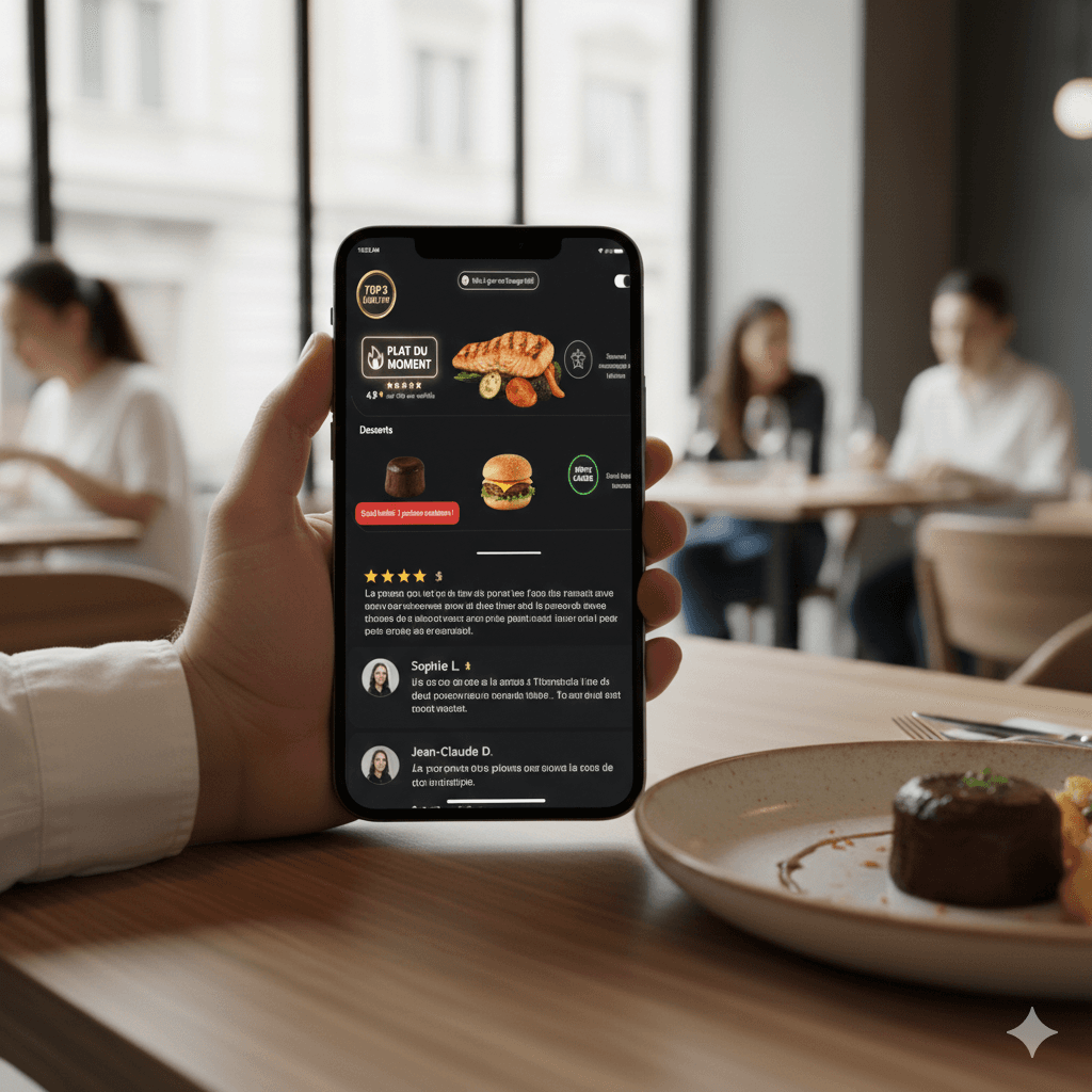 Menu dynamique et intelligent